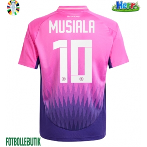 Tyskland Jamal Musiala #10 Bortatröja EM 2024 Kortärmad